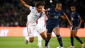 Marie-Antoinette Katoto (PSG) face à Wendie Renard (OL)