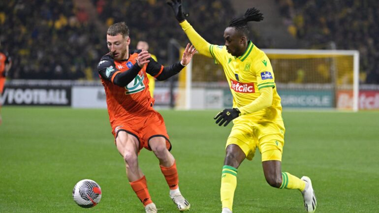 Tino Kadewere sous les couleurs de Nantes