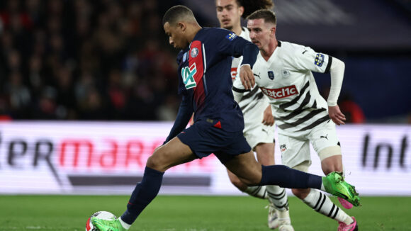 Kylian Mbappé buteur lors de PSG - Rennes
