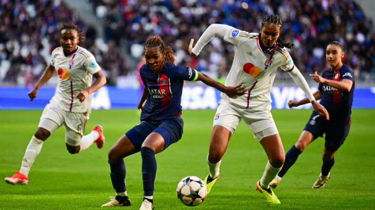 Wendie Renard (OL) face à Grace Geyoro (PSG)