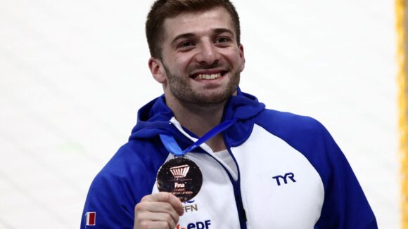 Alexis Jandard, plongeur français et supporter de l'OL