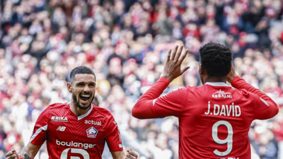 Rémy Cabella et Jonathan David, attaquants de Lille