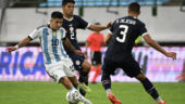 Thiago Almada avec la sélection U23 argentine