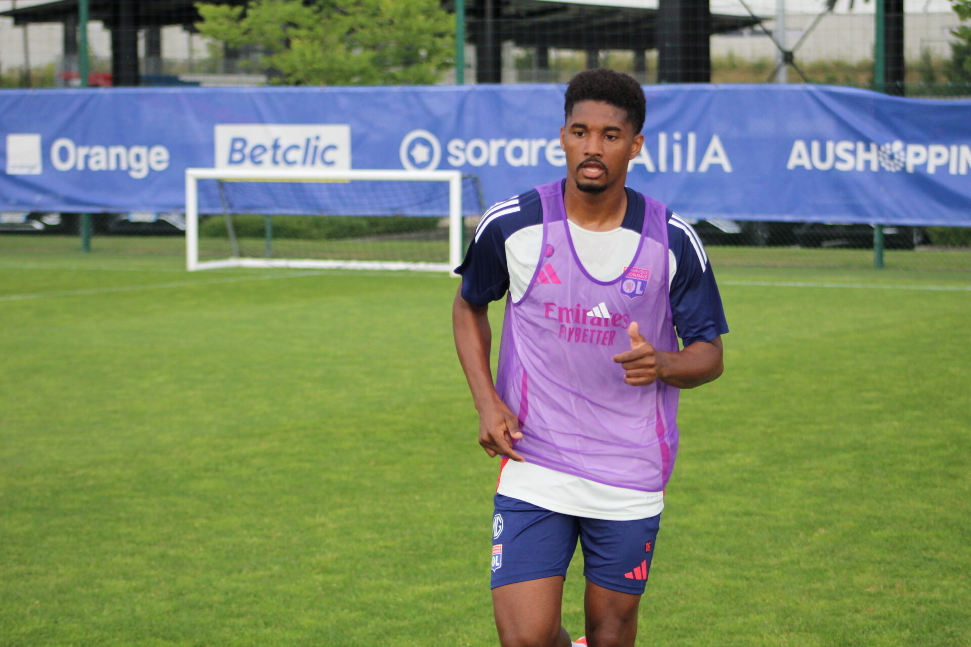 OL : Abner est bien à l'entraînement avant Brest