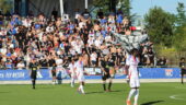 Les supporters de l'OL à l'amical contre Chassieu