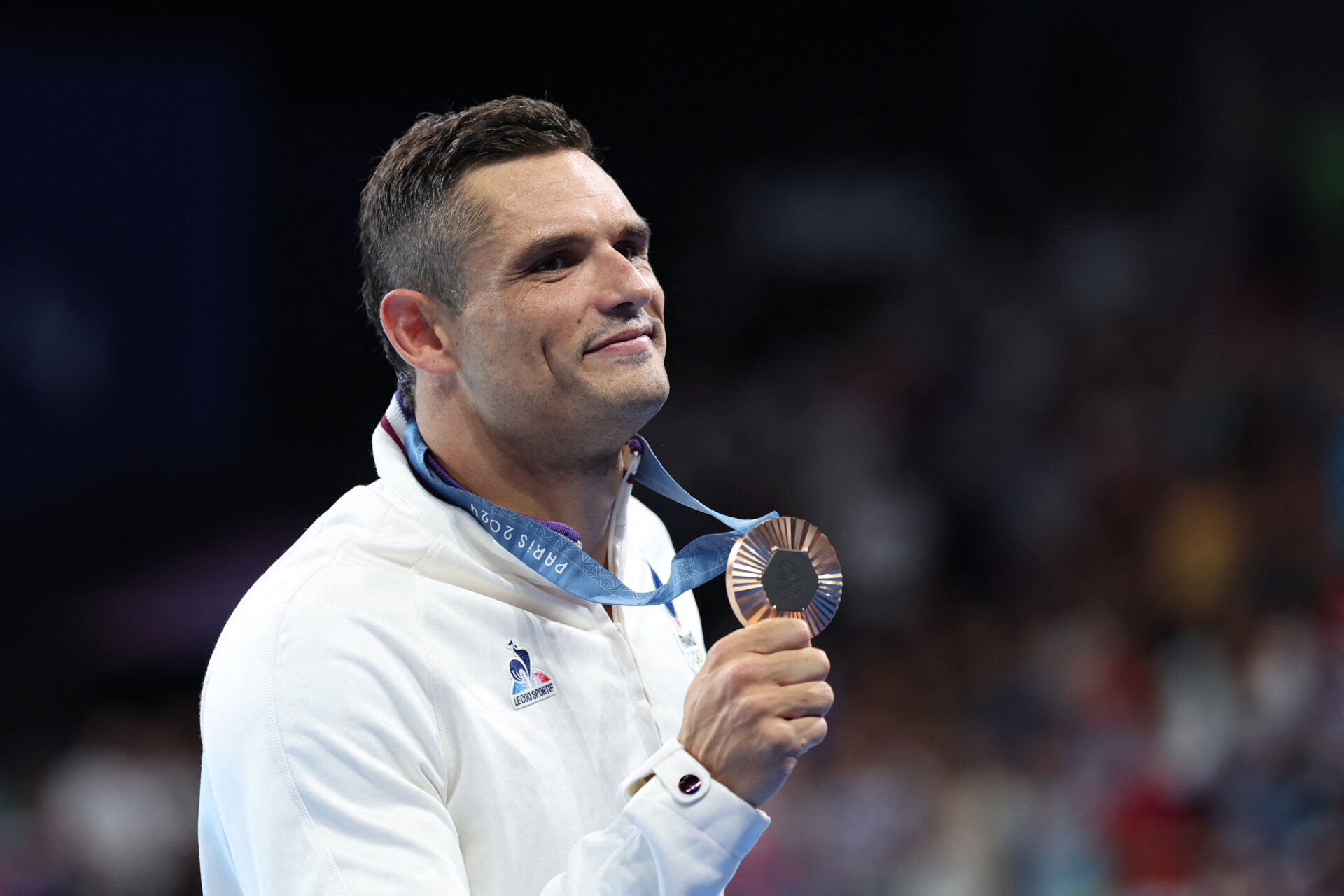 Florent Manaudou médaillé de bronze aux JO 2024