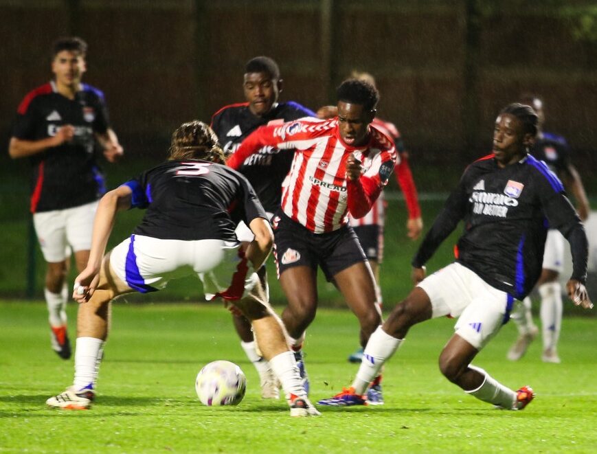 La réserve de l'OL s'est inclinée à Sunderland