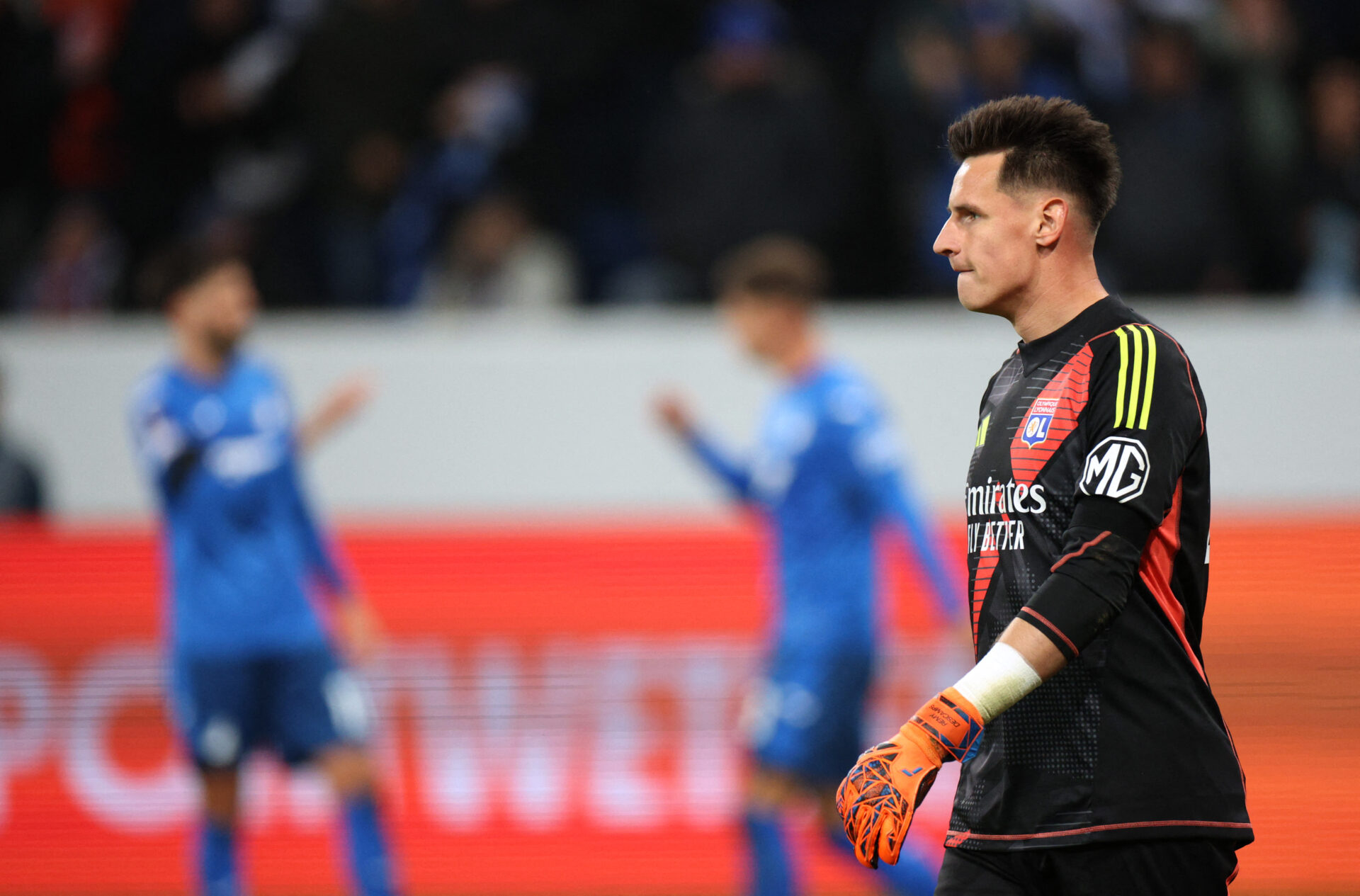 Rémy Descamps lors d'Hoffenheim - OL
