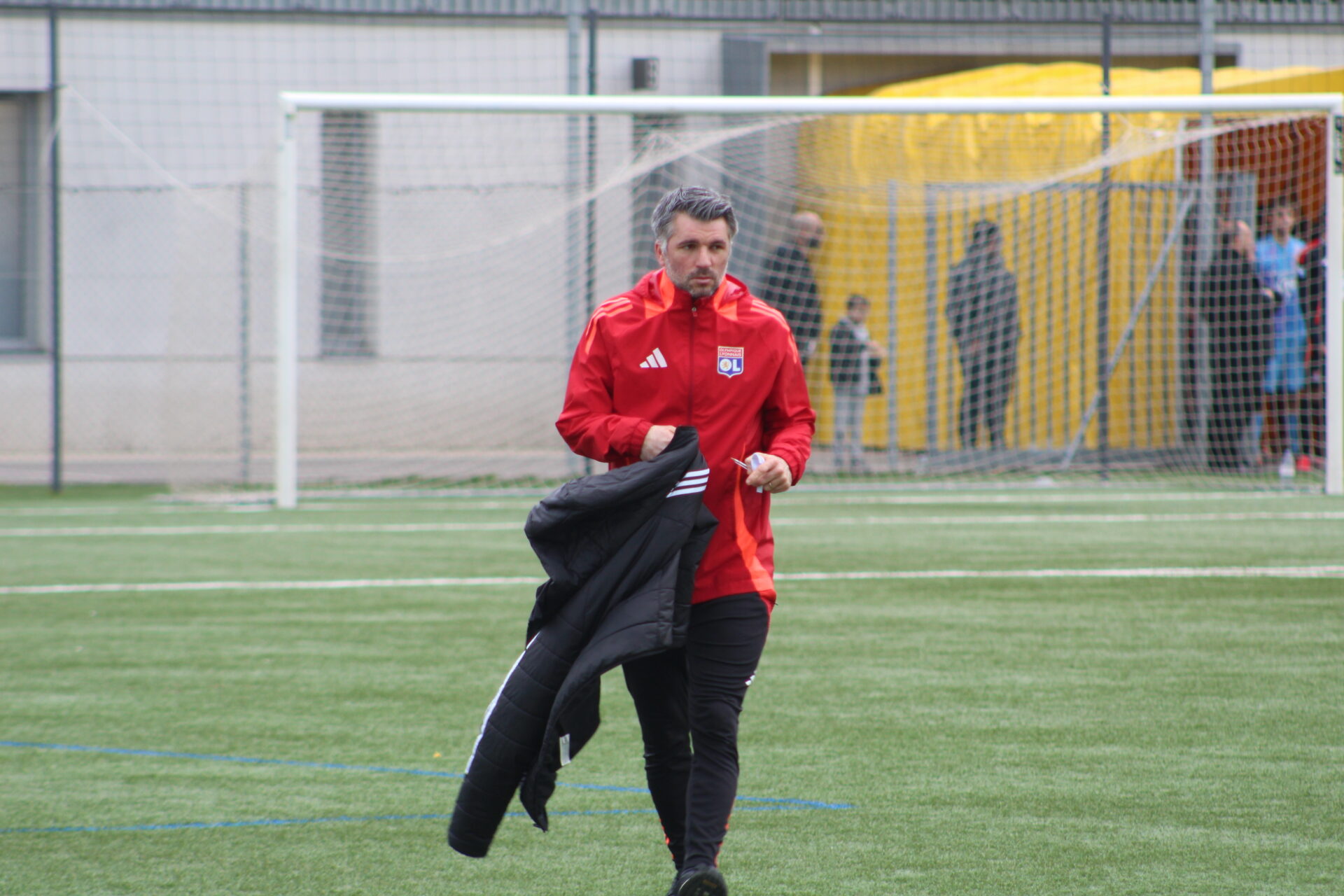 Amaury Barlet, coach des U17 de l'OL