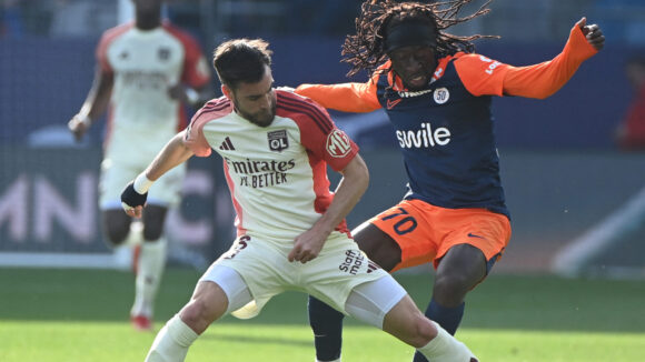 Nicolas Tagliafico lors de Montpellier - OL