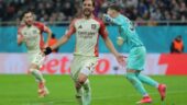 Nicolas Tagliafico (OL), buteur contre le FCSB