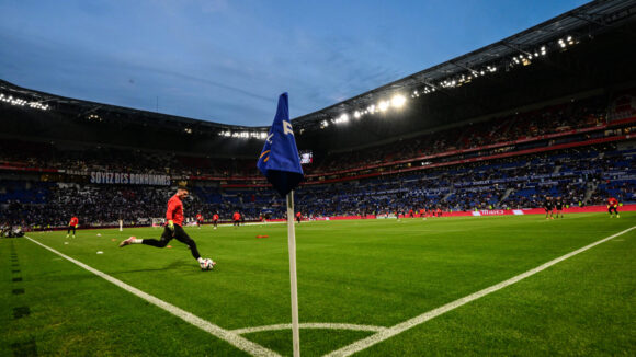 Le Parc OL lors d'OL - Rennes