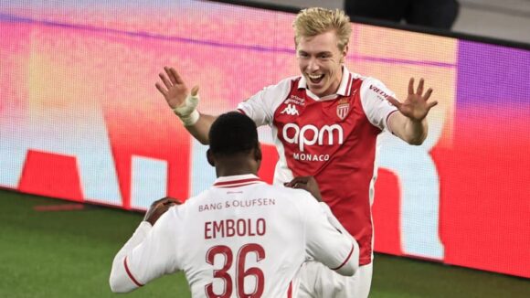 Mika Biereth, attaquant de Monaco