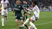 Malick Fofana lors d'OL - Lens