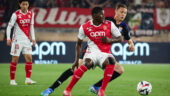 Nemanja Matic face à Denis Zakaria lors de Monaco - OL