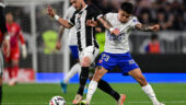 Thiago Almada lors d'OL - Angers.