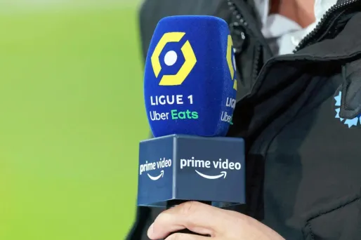 Un micro de la Ligue 1 avec Prime Video