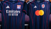 Les nouveaux maillots extérieurs de l'OL et l'OL Lyonnes