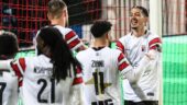 Les joueurs du RWD Molenbeek