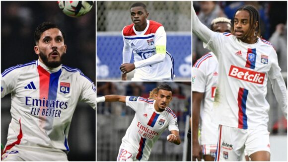 Cherki, Kalulu, Gusto et Barcola ont tous été formés à l'OL Académie