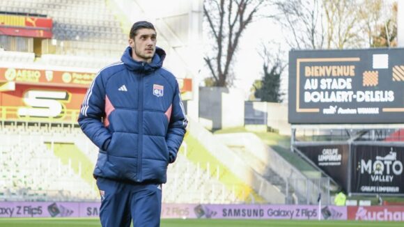 Matéo Pereira, gardien de l'OL