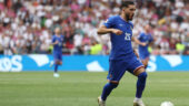 Rayan Cherki avec la France