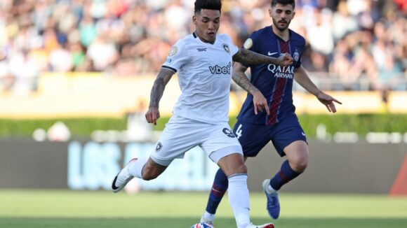 Igor Jesus, joueur de Botafogo, face au PSG