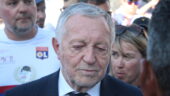 Jean-Michel Aulas était présent pour l'hommage à Bernard Lacombe