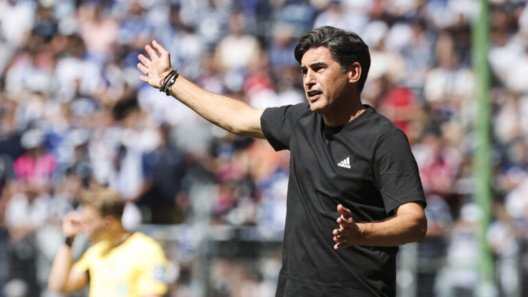 Paulo Fonseca, coach de l'OL