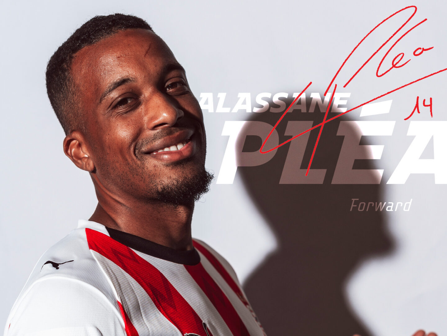 Alassane Pléa sous ses nouvelles couleurs du PSV.