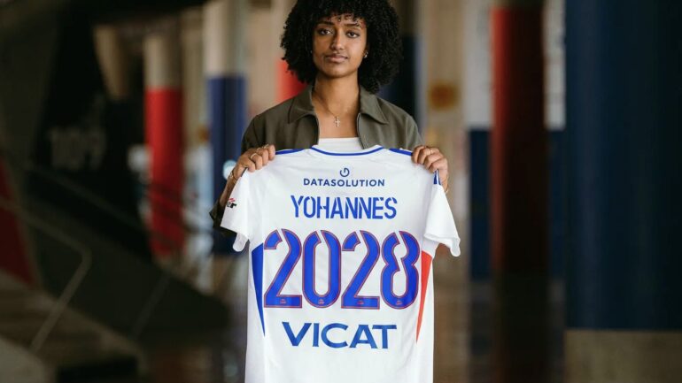 Lily Yohannes, nouvelle joueuse de l'OL Lyonnes