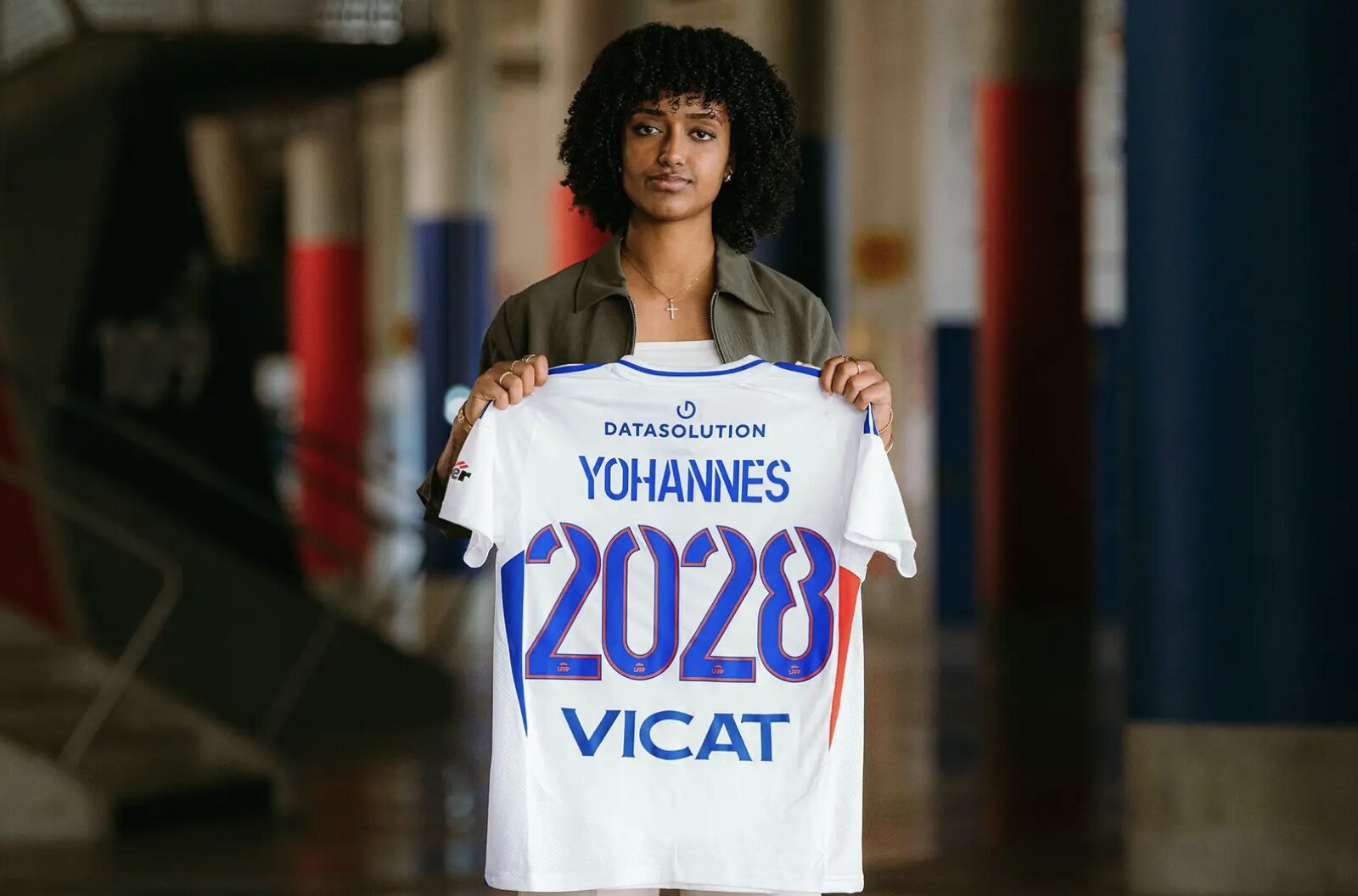 Lily Yohannes, nouvelle joueuse de l'OL Lyonnes