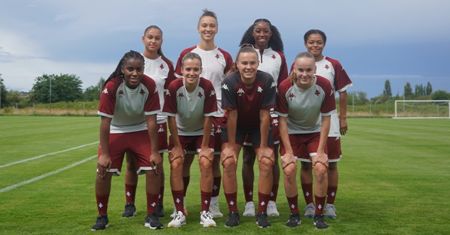 Chloé D’Abadie de Lurbe avec le FC Metz