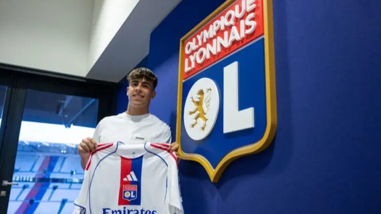 Afonso Moreira, joueur de l'OL