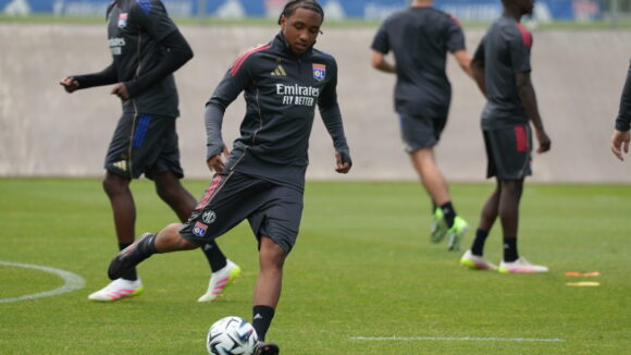 Malick Fofana, ailier de l'OL