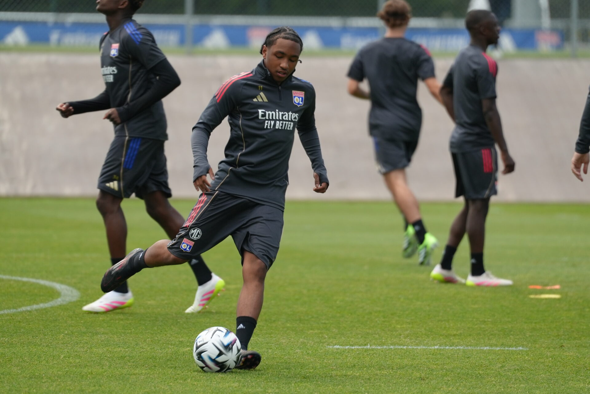 Malick Fofana, ailier de l'OL