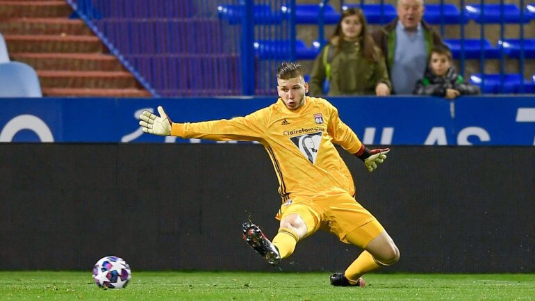 Lucas Margueron, ancien gardien de l'OL Académie