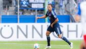 Ruben Kluivert lors de Hambourg - OL