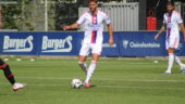Tanner Tessmann lors d'OL - RWDM Brussels