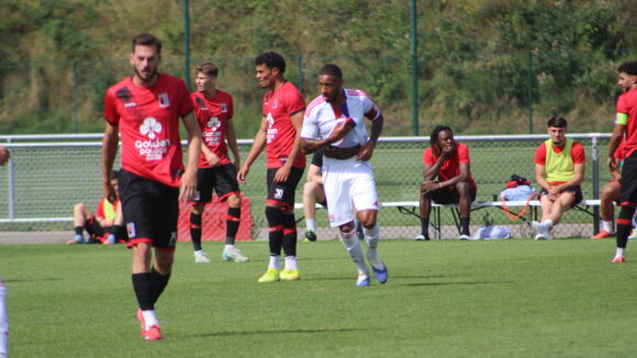 Corentin Tolisso lors d'OL - RWDM Brussels