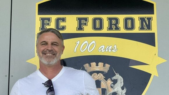 Jean-Christophe Devaux, entraîneur du FC Foron