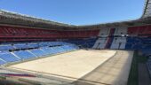 Le Parc OL en plein chantier en cet été 2025