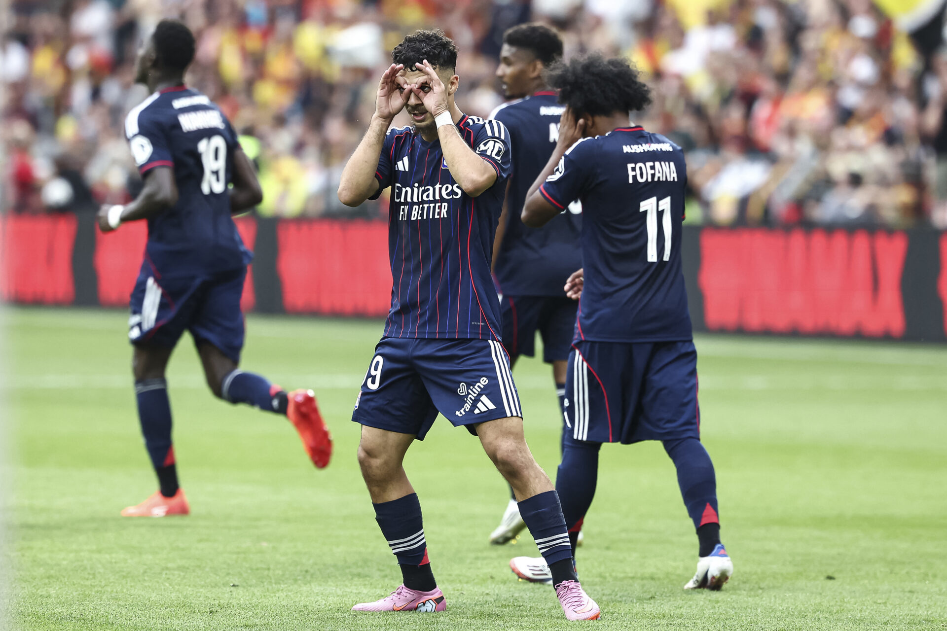 stadium lights illuminate a thrilling encounter