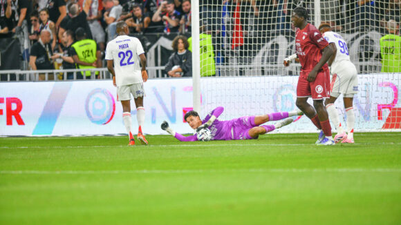 Rémy Descamps lors d'OL - Metz