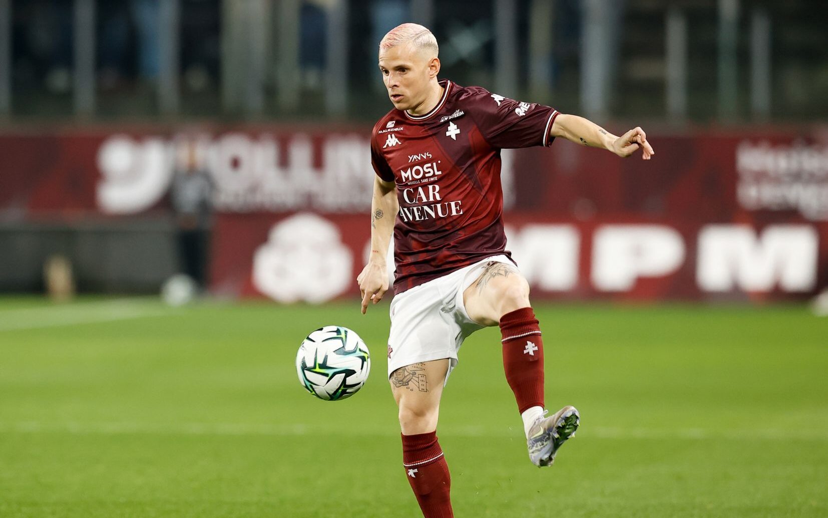 Gauthier Hein, joueur du FC Metz