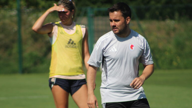 Jonatan Giráldez, entraîneur de l'OL Lyonnes