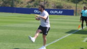 Jonatan Giraldez lors d'OL Lyonnes - Servette FC
