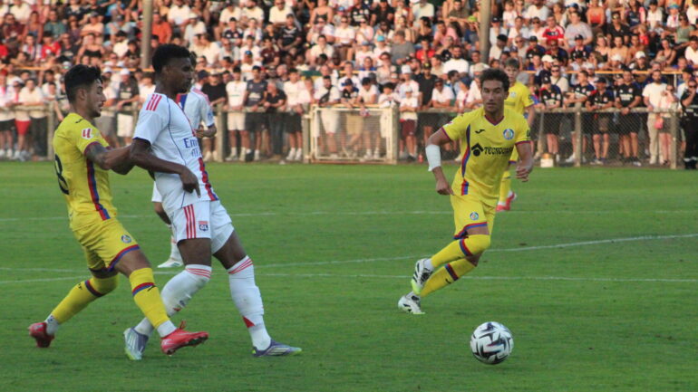 Abner lors d'OL - Getafe
