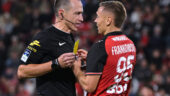 Rudy Buquet lors de Rennes - OL