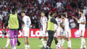 Les joueurs de l'OL vainqueurs à Lille